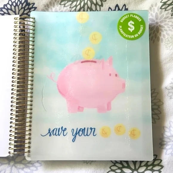 Recollections Budget Spiral Planner Undated New Unused - Picture 3 of 13